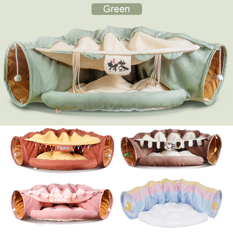 Interactive Cat Tunnel