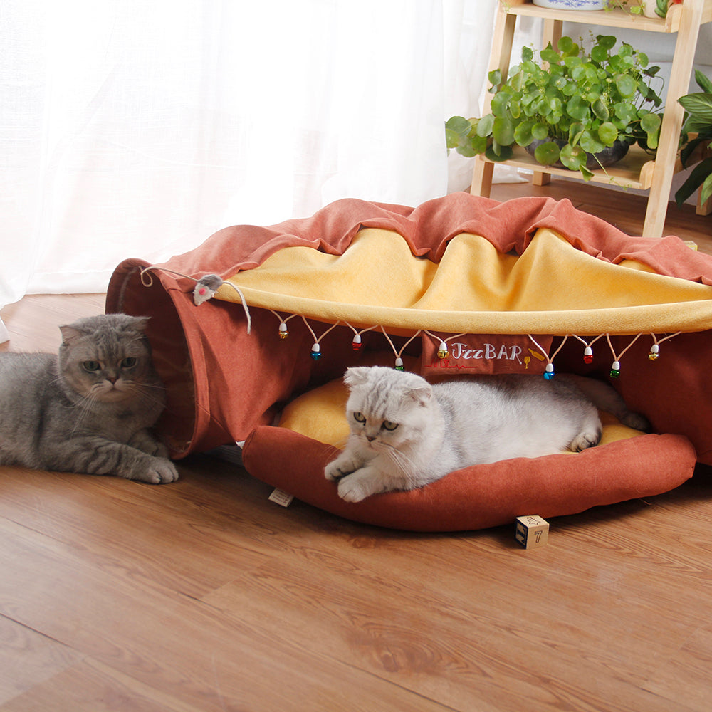 Interactive Cat Tunnel